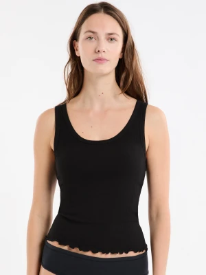 Top na ramiączkach z wbudowanym biustonoszem Etam
