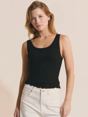 Top na ramiączkach z wbudowanym biustonoszem Etam