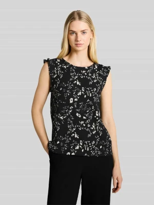 Top o kroju loose fit w pomarszczonej fakturze Tom Tailor Denim
