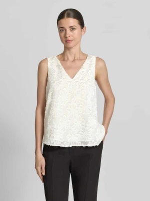 Top o kroju regular fit w kwiatowy wzór s.Oliver BLACK LABEL