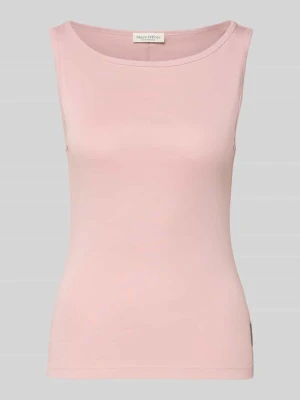Top o kroju regular fit z czystej bawełny Marc O'Polo Różowy