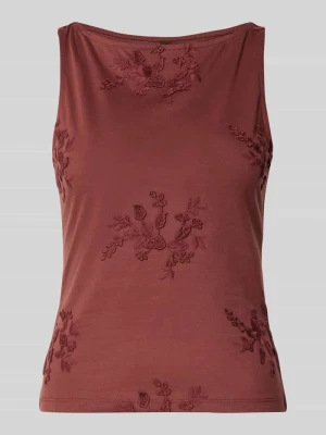 Top o kroju regular fit z dodatkiem bawełny model 'VIVIAN' Vero Moda