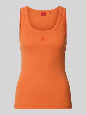 top o kroju regular fit z mieszanka bawełny model 'DATAMIA' HUGO