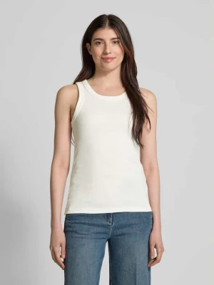Top o kroju regular fit z mieszanki bawełny i elastanu Tom Tailor