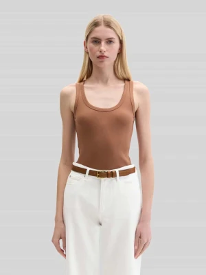 Top o kroju regular fit z mieszanki bawełny Marc O'Polo