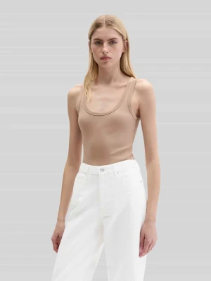 Top o kroju regular fit z mieszanki bawełny Marc O'Polo