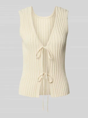 Top o kroju regular fit z mieszanki bawełny model ‘JOYLYNN’ Pieces