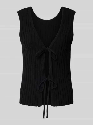 Top o kroju regular fit z mieszanki bawełny model ‘JOYLYNN’ Pieces