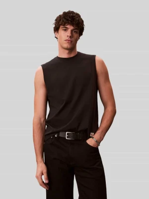 Top o kroju relaxed fit z czystej bawełny Calvin Klein Jeans