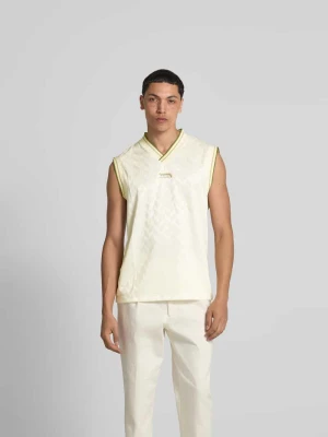 Top o kroju relaxed fit z dekoltem w serek Maison Kitsuné Biały