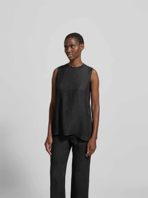 Top o kroju relaxed fit z mieszanki wiskozy Anine Bing Czarny