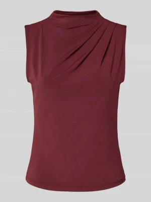 Top o kroju shaped fit ze stójką model ‘MADISON’ Pieces