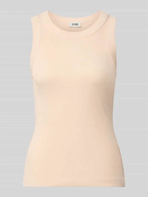 Top o kroju skinny fit z czystej bawełny Drykorn Jasnoróżowy