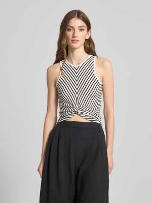 Top o kroju slim fit w stylu kopertowym model ‘SANDY’ Only