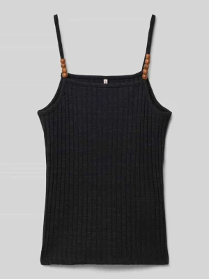 Top o kroju slim fit z cienkimi ramiączkami model ‘MILANA’ Only