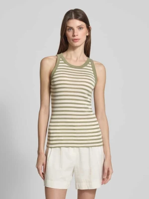 Top o kroju slim fit z czystej bawełny Marc O'Polo