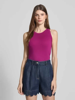 Top o kroju slim fit z czystej bawełny Marc O'Polo