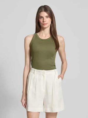 Top o kroju slim fit z czystej bawełny Marc O'Polo