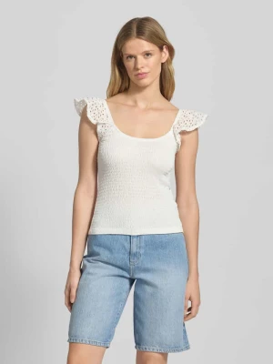 Top o kroju slim fit z czystej bawełny model ‘GWEN LIFE’ Only