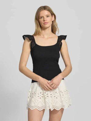 Top o kroju slim fit z czystej bawełny model ‘GWEN LIFE’ Only