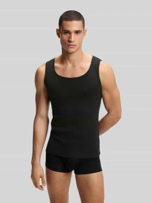 Top o kroju slim fit z czystej bawełny w zestaw 3 szt. Boss