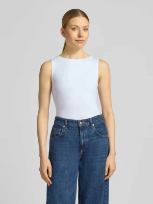 Top o kroju slim fit z mieszanki bawełny i modalu model 'PANDA' Vero Moda