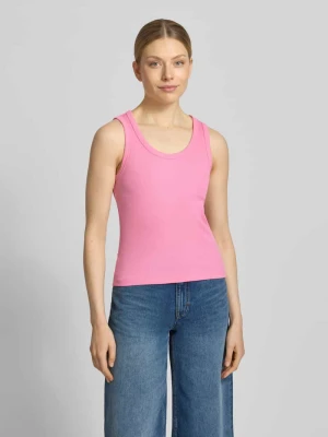 Top o kroju slim fit z mieszanki bawełny model 'CHLOE' Vero Moda