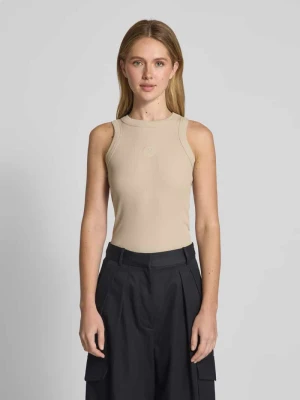 Top o kroju slim fit z mieszanki bawełny model ‘SMILE CAISA’ Vero Moda