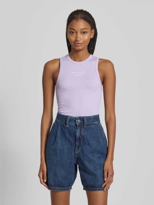 Top o kroju slim fit z mieszanki bawełny model ‘VIV’ Pepe Jeans