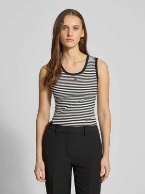 Top o kroju slim fit z mieszanki bawełny Tommy Jeans