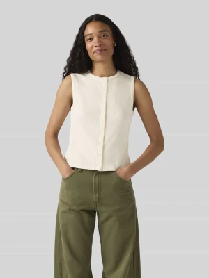 Top o kroju slim fit z prążkowanej dzianiny z listwą guzikową Levi's®