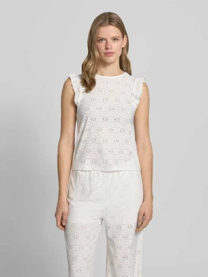 Top o kroju slim fit z wzorem na całej powierzchni model 'MILLA' Only