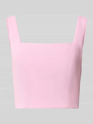 Top o krótkim kroju z prostokątnym dekoltem i tylnym zamkiem błyskawicznym Jake*s Cocktail