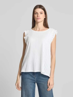 Top o luźnym kroju z czystej bawełny Tom Tailor Denim
