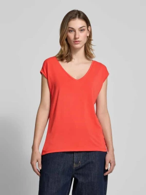 Top o luźnym kroju z dodatkiem modalu model ‘KAMALA’ Pieces