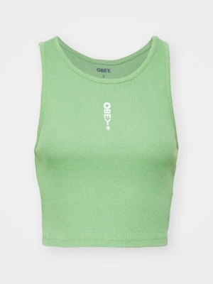 Top Obey Clothing zielony