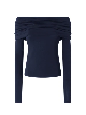 Top off-shoulder z dekoltem typu carmen - 95% wiskoza - PALOMA LAÏF