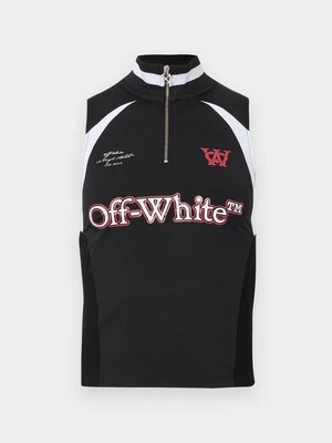 Top Off White czarny