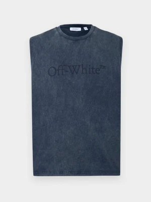 Top Off White granatowy