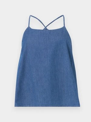 Top Only niebieski denim