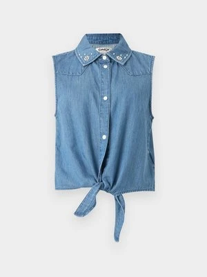 Top Only niebieski denim
