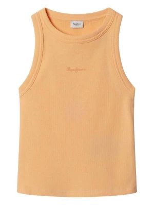 Top Pepe Jeans beżowy