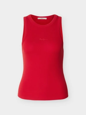 Top Pepe Jeans czerwony