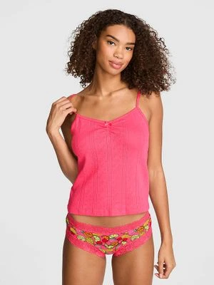 Top Pointelle z dekoltem sweetheart Victoria's Secret