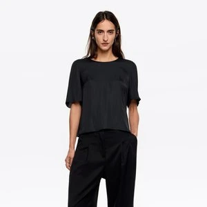 Top prosty lejący czarny BIMBA Y LOLA