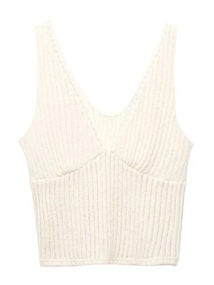 Top PULL&BEAR beżowy