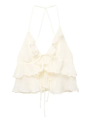 Top PULL&BEAR biały