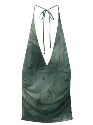 Top PULL&BEAR zielony