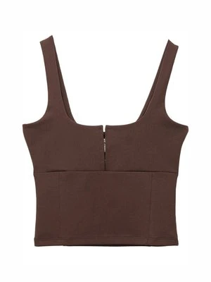Top PULL&BEAR brązowy