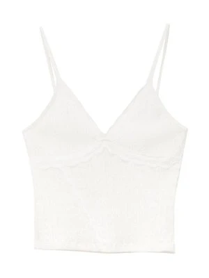 Top PULL&BEAR biały